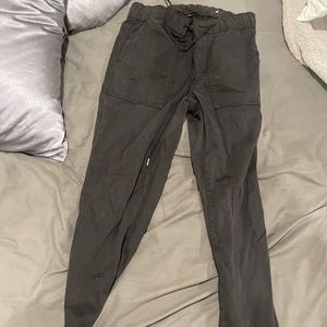 American Eagle Black high rise pants